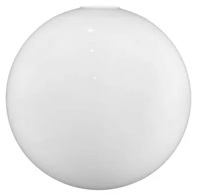 Produktbild von Kugelglas Lampenglas weiß glanz Ø250mm Ersatzglas Leuchtenglas hochwertig Lampenschirm