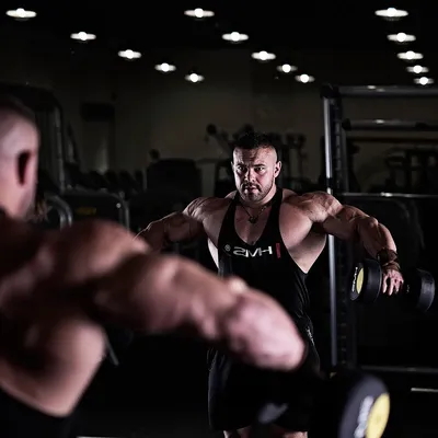 Produktbild von 8 kg Gummihantel - Heimfitnessgeräte