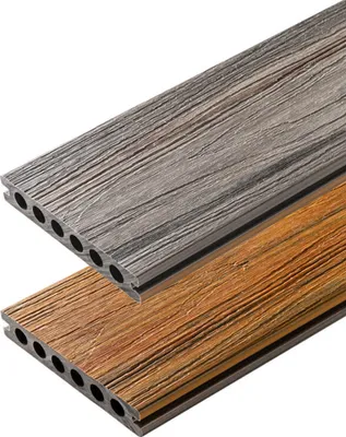Obrázek produktu pro Terasová prkna WPC PREMIUM z kompozitního materiálu | AMBER – ANTIQUE | Vzorek dřeva | LIDERWOOD