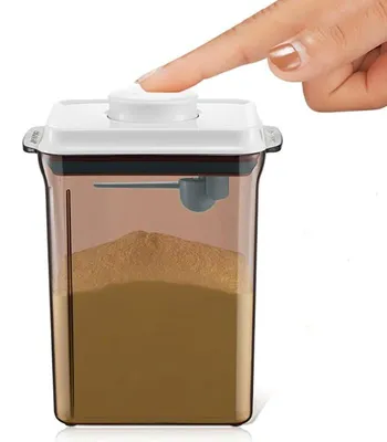 Produktbild von Nocsm Milchpulverspender.Versiegelter PulverbehäLter Tragbare Milchpulver-Aufbewahrungsbox FüR Lebensmittel. FeuchtigkeitsbestäNdige Versiegelung Zur Aufbewahrung Von Milchpulver Und Lebensmittel. – G