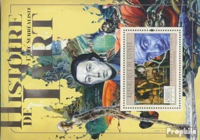 Produktbild von Briefmarken Guinea 2011 Mi Block 2030 (kompl. Ausgabe) postfrisch Surrealismus