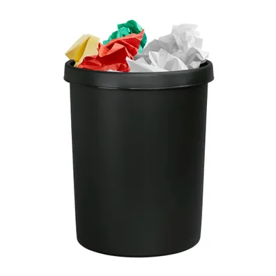 Zdjęcie produktu dla helit H61062-95 Helit Papierkorb 45l schwarz