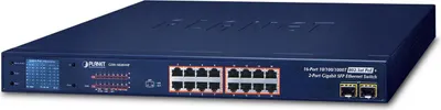 Image de Planet 16 ports 10/100/1000T 802.3at