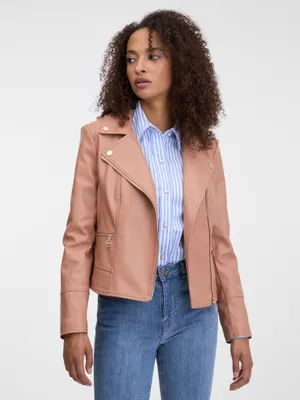 Produktbild von Orsay Beige Damen-Kunstlederjacke 36