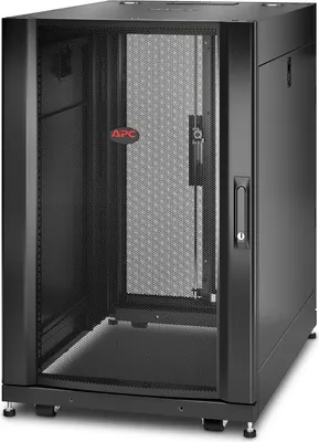 Zdjęcie produktu dla APC NetShelter SX, Stojak wolnostojący, 18U, 409 kg, Zamek, 67,1 kg, Czarny
