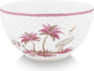 Produktbild von PIP STUDIO Jolie Dots Gold Pink Bowl 18cm