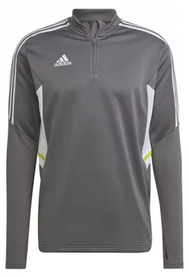 Produktbild von Adidas - "Condivo 22" Sweatshirt mit kurzem Reißverschluss für Herren - Training PP2419 (XL) (Grau)