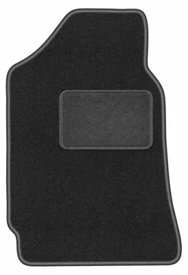 Productafbeelding van Velours bestuurdersmat voor FSO Polonez 1971-2002 (liftback) – grafiet, op maat – Wielganizator LUX