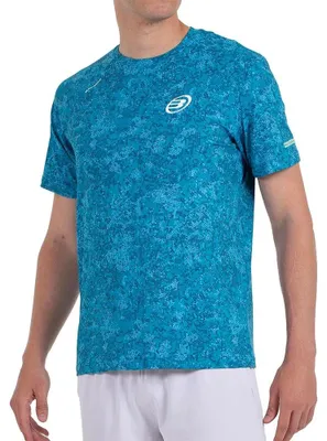 Productafbeelding van BULLPADEL MASAMA herenpadelshirt, blauwgroen, maat S