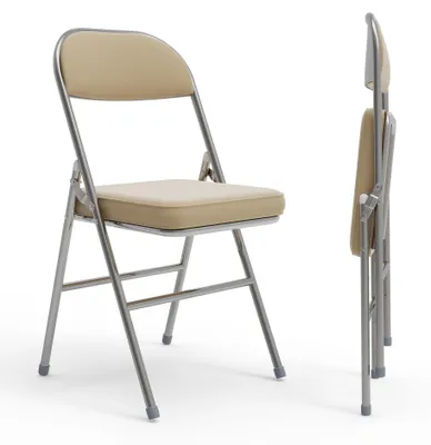 Produktbild von Faltbare Stühle - Klappstühle - Zusammenklappbare Stühle - Campingstühle - Eventstühle - Set mit 2 Stück