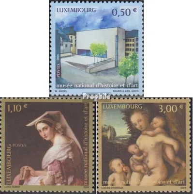 Produktbild von Briefmarken Luxemburg 2004 Mi 1646-1648 (kompl.Ausg.) postfrisch Museum