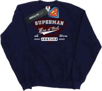 Produktbild von DC Comics - Sweatshirt für Herren BI44597 (S) (Marineblau)