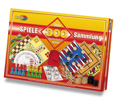 Produktbild von Noris Spiele Spielesammlung 300 Spielmöglichkeiten; 606112598