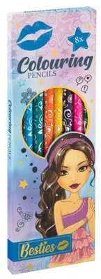 Immagine prodotto di Pastelli decorati 8 pezzi Bestie