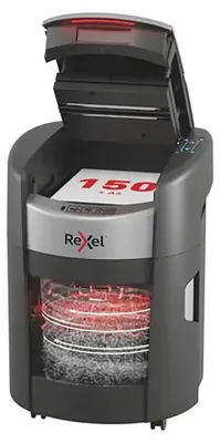 Obrázok produktu pre Rexel ShredMax AutoFeed+ 150M, Trhanie na malé častice, 22,5 cm, 2 x 5 mm, 15 L, 150 listy, 55 dB