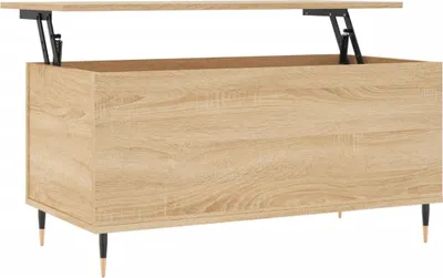 Produktbild von vidaXL Couchtisch Sonoma-Eiche 90x44,5x45 cm Holzwerkstoff