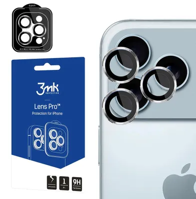 Produktbild von 3MK 5903108664257, Linsenschutz, Silber, Gehärtetes Glas, Apple, iPhone 17 Pro Max, iPhone 17 Pro, Kratzfest
