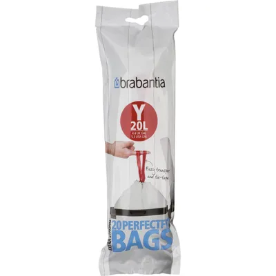 Produktbild von Brabantia PerfectFit Müllbeutel Typ Y, 20 L, 20 Stck