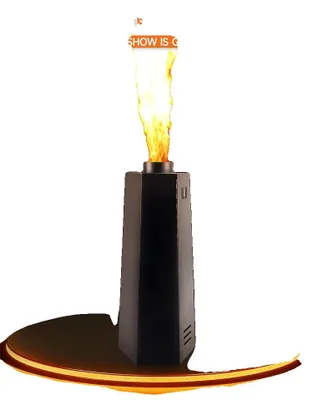Produktbild von Flammenmaschine, DMX-Steuerung, Beeindruckende Flammenhöhe, EU-Stecker