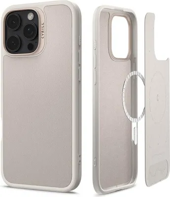Image de Spigen Cyrill Kajuk Mag MagSafe - Étui pour iPhone 16 Pro Max (crème)