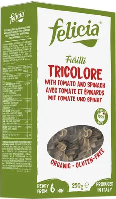Immagine prodotto di Fusilli - Riso Tricolore 250g