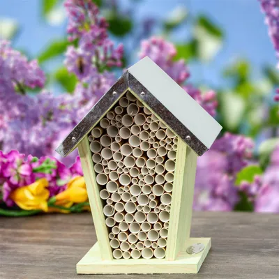 Produktbild von Bienenhotel, Bienenhaus, Insektenhotel, Holz