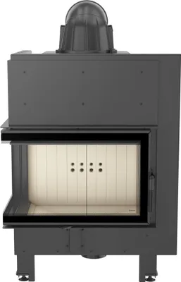 Immagine prodotto di Inserto camino in acciaio KRATKI MBM sinistro 10 kW Ø 200