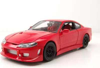 Produktbild von Welly 22485R Nissan Silvia S-15 1999 rot 1:24