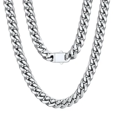 Image de Solidchoice - Collier chaîne cubaine pour hommes et femmes
