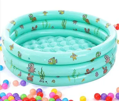 Produktbild von Famanu Kinderbadewanne - Ideal für drinnen und draußen