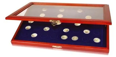Produktbild von SAFE Münzen-Vitrine für 2 Euro -Münzen 10 Jahre Euro