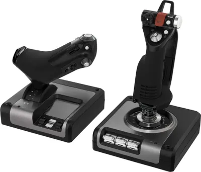 Immagine prodotto di Logitech X52 Professional H.O.T.A.S. - Joystick e acceleratore - cablato - per PC
