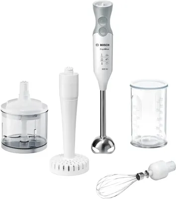 Immagine prodotto di Bosch Frullatore Ad Immersione MSM66155 Grigio Bianco 600 W