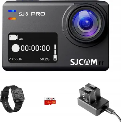 Zdjęcie produktu dla Kamera sportowa SJCAM SJ8Pro Action Cam 4K zestawami