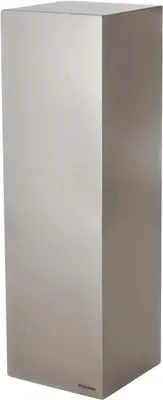 Immagine prodotto di Piedistallo PODEST in acciaio inossidabile spazzolato 30x30x98 cm