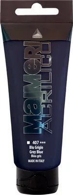 Produktbild von Maimeri Acrilico Acrylfarbe Grey Blue 407 75 ml 1 stk
