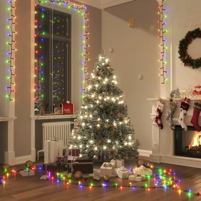Produktbild von vidaXL LED-Lichterkette mit 1000 LEDs Mehrfarbig 25 m PVC