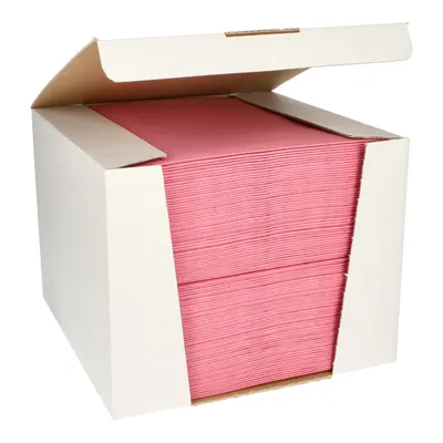 Produktbild von 100 Papstar Servietten ROYAL Collection 1/4-Falz 40 cm x 40 cm rosa 88564