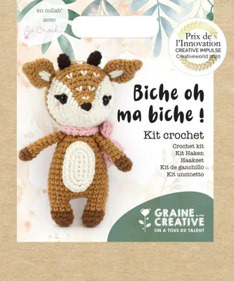 Produktbild von Haken-Set Hirsch 170 mm – Graine Creative