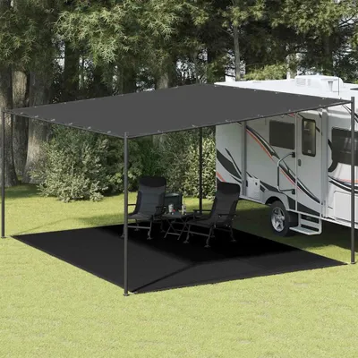 Obrázok produktu pre vidaXL Stanový koberec 400x500 cm čierny