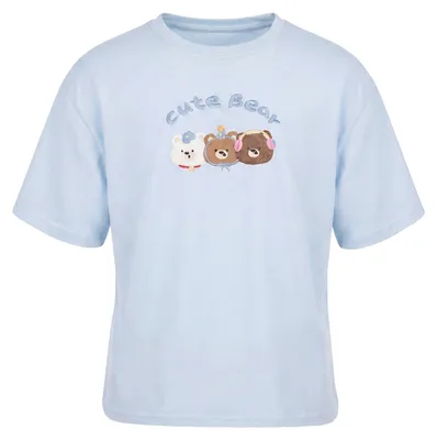 Image de T-shirt pour femme SWIRLIE - bleu, taille M