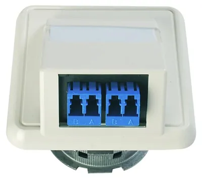 Productafbeelding van TG LWL-aansluitdoos OAD/S H02051C0534 met 2xLC-connector, alpinweiß