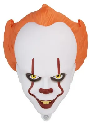 Image de Détecteur de mouvement "Es" avec masque Pennywise, 25 cm