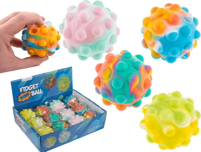 Produktbild von OOTB Fidget Pop Ball Rainbow D: ca. 7 cm