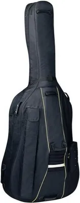 Produktbild von Gewa Kontrabasskoffer BS 25, 25mm Polsterung, wasserdicht, Bogen-/Notenfach, Zubehörtasche, 6,3 kg, 2 Rollen