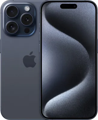Produktbild von Apple iPhone 15 Pro , 15,5 cm (6.1"), 2556 x 1179 Pixel, 256 GB, 48 MP, iOS 17, Titan, Blau