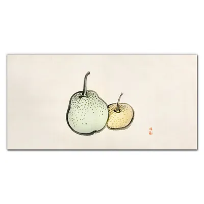 Produktbild von Coloray Küchenrückwand 140x70 Spritzschutz aus Glas - Birnenfrucht