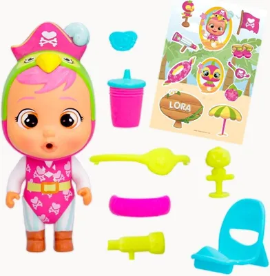 Image de TM Toys CryBabies BeachBabies poupée Lora IMC913233