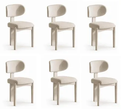 Obrázek produktu pro Béžové židle, jídelní židle, křesla, moderní designové židle
