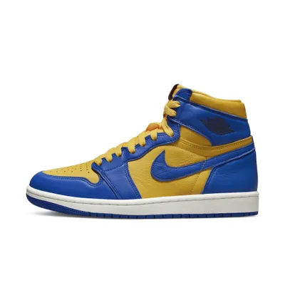 Produktbild von Nike Air Jordan 1 Retro High OG Blue Yellow Reverse Laney - EU 40,5